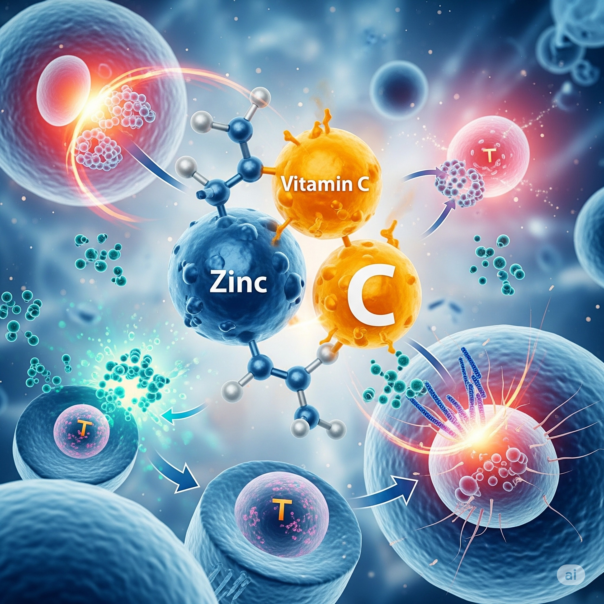 Rôle du Zinc et de la Vitamine C dans l’immunité